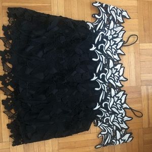 Topshop Off the Shoulder Top